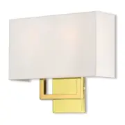 Livex Lighting 50990-02 Pierson Wall Sconce Polished Brass