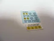 Iowa State Police 1:64 Water Slide Decals Works on any color car