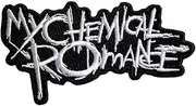 [Rock Off officially licensed products] My Chemical Romance The Black Parade Logo Standard Woven Patch Accessory Size