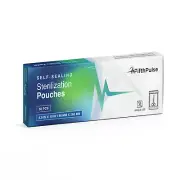 FifthPulse Self-Sealing Sterilization Pouches 3.5x 10 Color Indicator - 50Pk