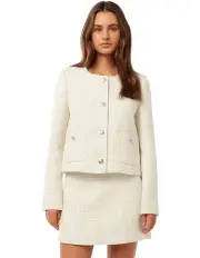 [Forever New] Linda Boucle Jacket in White