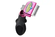 Furminator deShedding Tool - Small Cat Long Hair Metallic [Pink]