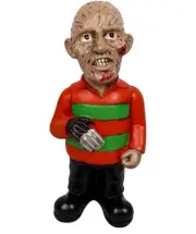 Horror Movie Garden Gnomes Michael Myers Action Figures Freddy Statue Outdoor