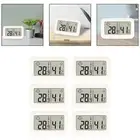 Compact 6PCS Temperature and Humidity Meters Suitable for Any Environment
