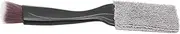 Guitar Fret Brush, Plastic Cloth Easy Operation Guitars Fretboard Cleaner Black Portable for Instrument
