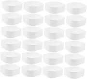 [Cabilock] Retro Disposable Chef Hats 50pcs Cooking Beanie Kitchen Work Caps Comfortable for Men Women Food Service Custom Serve Chef Skull School Cater Home Baker Adult White