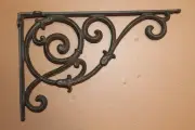 Large Decorative Shelf Brackets / Garden Decor / Wall Mounted Shelf Brace B-96