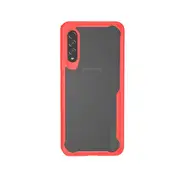 For Galaxy A50 / A50s / A30s Transparent PC + TPU Full Coverage Shockproof Protective Case