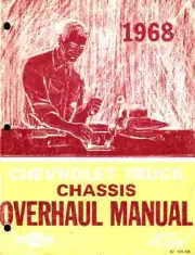 1968 Chevrolet GMC Truck Overhaul Rebuild Manual Engine Drivetrain Axle Book OEM