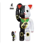 🇯🇵 #晴空塔 限定 以日本的傳統為主題 #BEARBRICK 招財貓 🐱黑 × 金運 白100/ 400% 真贋鑑定