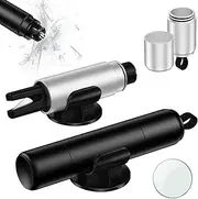 Pack of 2 Emergency Hammer with Belt Cutter, 2-in-1 Car Tool, Portable Glass Breaker and Seat Belt Cutter, Window Breaker for Car Windows, Ideal for Emergency Rescue in The Car