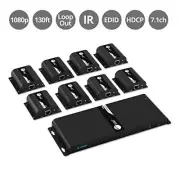 SIIG 8-Port HDMI Splitter Over Cat6 Extender with IR - 40M (ceh24811s1)