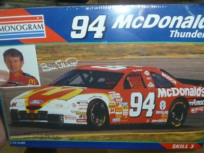 MONOGRAM 2486 #94 BILL ELLIOTT McDONALDS FORD THUNDERBIRD KIT 1/24 McM FS