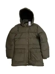 J. Crew Womens Frosty Olive Green Puffer Jacket Size Small NWT