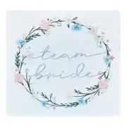 Bridal Shower Boho Bride Lunch Napkins 16 Pack