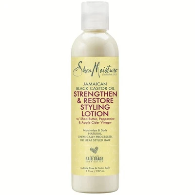 SheaMoisture Jamaican Black Castor Oil, Strengthen & Restore Styling Lotion, Moi
