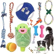 Dog Toys,Dog Rope Toy,Interactive Dog Toys,Puppy Toys Include Dog Chew Toy,Dog Treat Toy,Puppy Teething Toys,Puppy Toys to Keep Them Busy