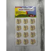 Rare Scratch & sniff happy Allie scented Sticker Matte pack Shake it Up Vanilla