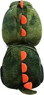[Generic] Dinosaur Plush Backpack,Dinosaur Plush Backpack - Funny 3D Cute Animal Dinosaur Backpack For Preschool Children - Cartoon Plush Backpack, Din Backpack