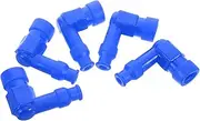 GRADENEVE 5pcs Spark Plug Boots Caps High Temperature Resistant Plug Caps for Motorbike Generator Durable Replacement for Tough Environments