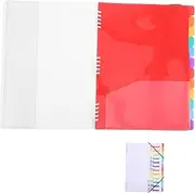 NAMOARLY Folder School Document Organizer File Accordion Organizer A4 Document Organizer Project File Organizer Bill Organizer with Pockets Tab Binder Organizer Expanding Organizer White Pp