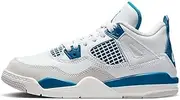 [Jordan] Little Kid's 4 Retro Off White/Military Blue (BQ7669 141)