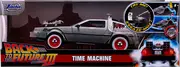 Back to the Future Part III - Time Machine Raw Metal 1:24 Scale Hollywood Ride