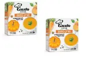 2 Packs of Pumpkin Prepared Soup By Gusto Kosher Product 300ml