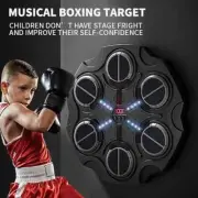 Children's Smart Boxing Machine,Home Music Wall Target Trainer With Gloves,Games