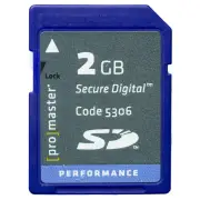 ProMaster SD Performance 2GB Memory Card UHS-1