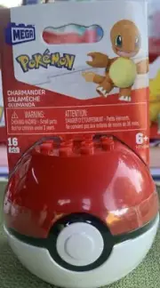 Mega Construx Charmander Pokémon Building Toy Blocks 16 Piece Set NEW