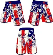 [KO Sports Gear] Fight Shorts - USA Wrestling