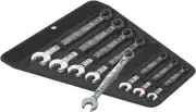 Wera 6003 8 Piece Imperial Joker Combination Ring Open End Spanner Set, 020241
