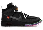 Size 8.5M/10W - Nike Air Force 1 Mid Off-White Black DO6290-001