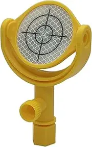 Slanted Reflector, Optical Prism with Printed Reticle Diameter 60mm Sheet. Total Station Mini Prism(with 5-8 Thread)