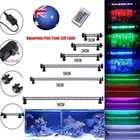 Aquarium Fish Tank Aquarium Lights LED Waterproof Full Spectrum Aqua Lamps RGB