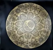 Special 70 cm diameter gong, hand made gong from Nepal, sound bell, prayers gong