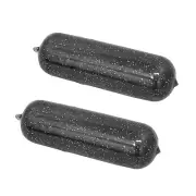 Deep Drop Weights - Offshore Fishing - Swordfish & Cod Weights Black Vinyl 2l...