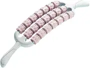 Muscle Roller Stick Body Massage Stick,Multipurpose Pink Portable Lightweight Massage Tool,Gym Equipment Roller for Sports