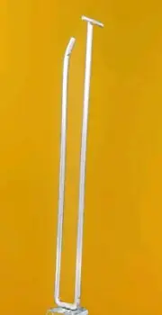 10-Pc Set Hooks Crossbar Flip Scan Silver Steel 11.5" #789024 . Ships Quick.