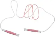 Abaodam Sports Jump Rope Fitness Hopping Rope Comfortable Grip Chinese Jump for Physical Education Lightweight