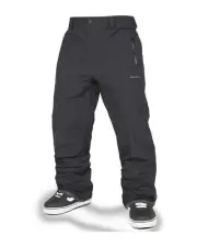 Volcom L Gore-Tex Men's Snow Pants, Black, Large