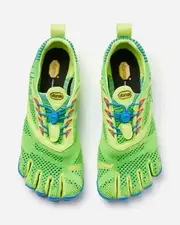 Vibram Five Fingers Mens KMD EVO Shoes Barefoot Feel Footwear - Yellow/Blue/Red - 45 EU 45-UK 11