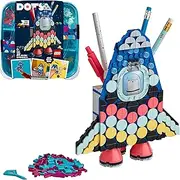 LEGO 41936 DOTS Pencil Holder Rocket Toy Desk Décoration, Creative Activities, Arts & Crafts Set for Kids Age 6+