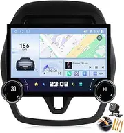 Car Stereo Android 14.0 Radio for Spark Beat/Matiz 2015-2018 GPS Sat Navigation 11.8 inch 2K Touchscreen MP5 DVD Multimedia Video Player FM BT Receiver with Carplay 4G 5G WiFi DSP SWC,8core 2+32gb