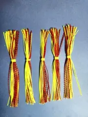 5 silicone Skirt Chart/Red Fish Scale 5-93-255 Lure Spinnerbait Bass Tackle