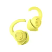 Ear Buds Plugs Sleeping | Noise Reduction Soft Silicone | Yellow | 2 Pairs