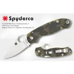 【ANGEL 精品館 】SPYDERCO 三代PARAMILITARY 3美國軍用數位迷彩G10柄折刀C223GPCMO