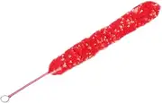 Red Nylon Practical Flute Cleaning Swab Brush Moisture Cleaner Music Instrument Parts for Professional Musicians