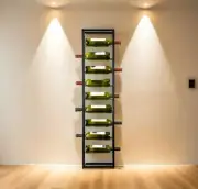 Wine Rack Metal, Steel Wine Rack, Industrial Wine Rack, Wine Storage 10 Bottles